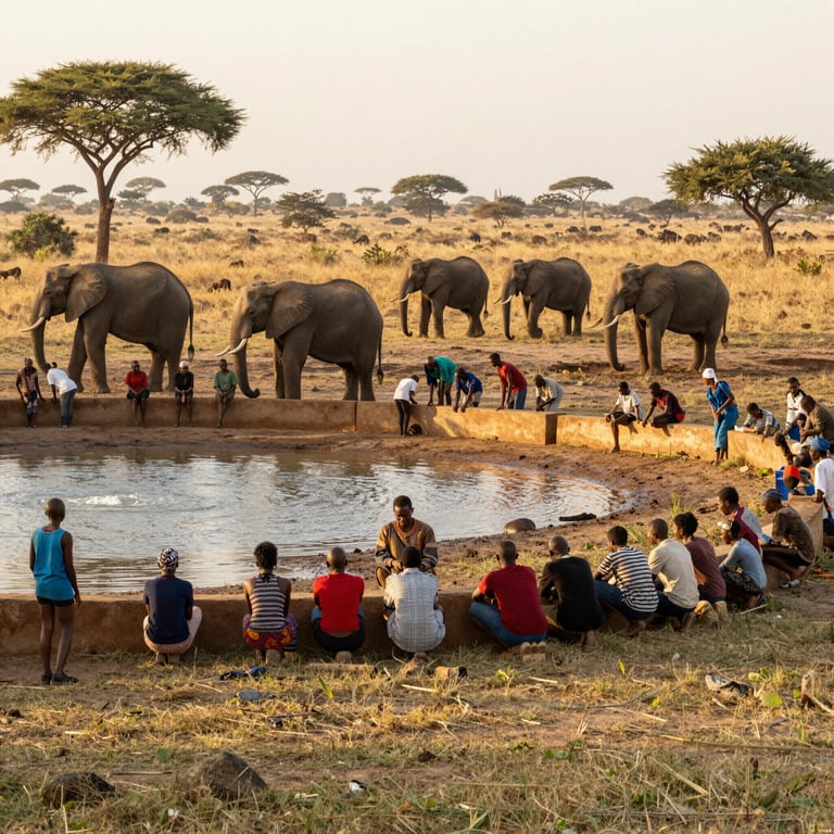 Per Salvare gli Elefanti, Serve l'Impegno Collettivo di un Intero Villaggio