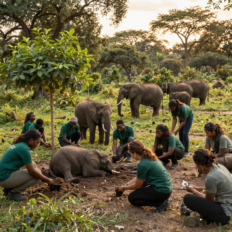 I 7 Progetti di Volontariato Essenziali per la Cura e Conservazione degli Elefanti
