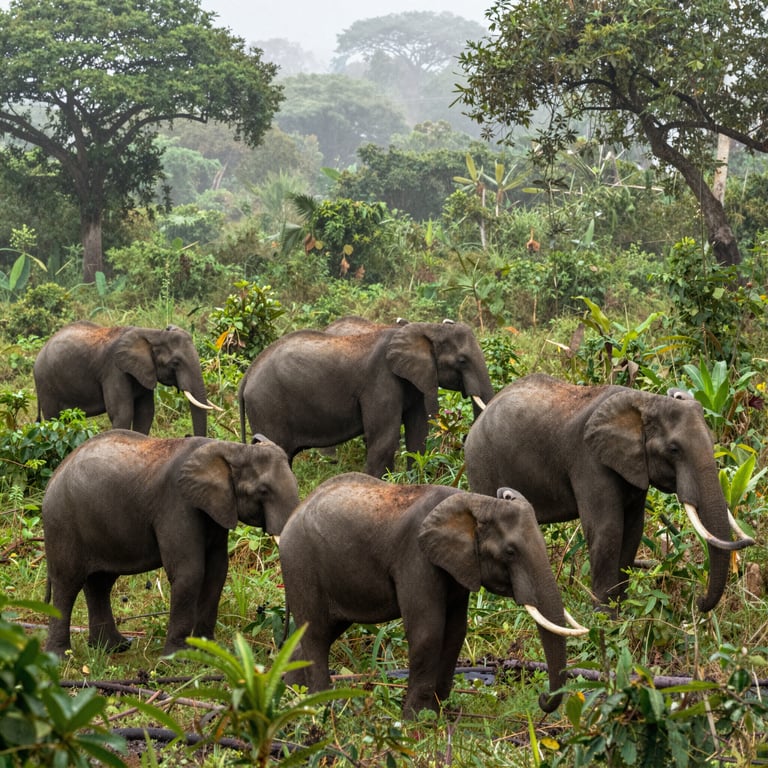 Iniziative per Salvare gli Elefanti della Foresta Africana