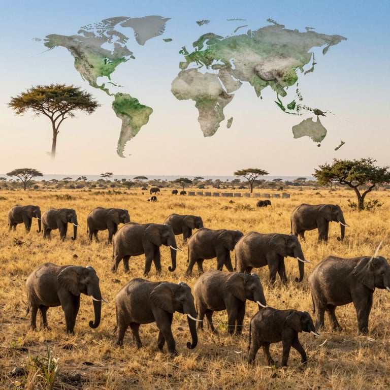 Iniziative Globali per Salvare gli Elefanti Africani dalla Estinzione nel 2026