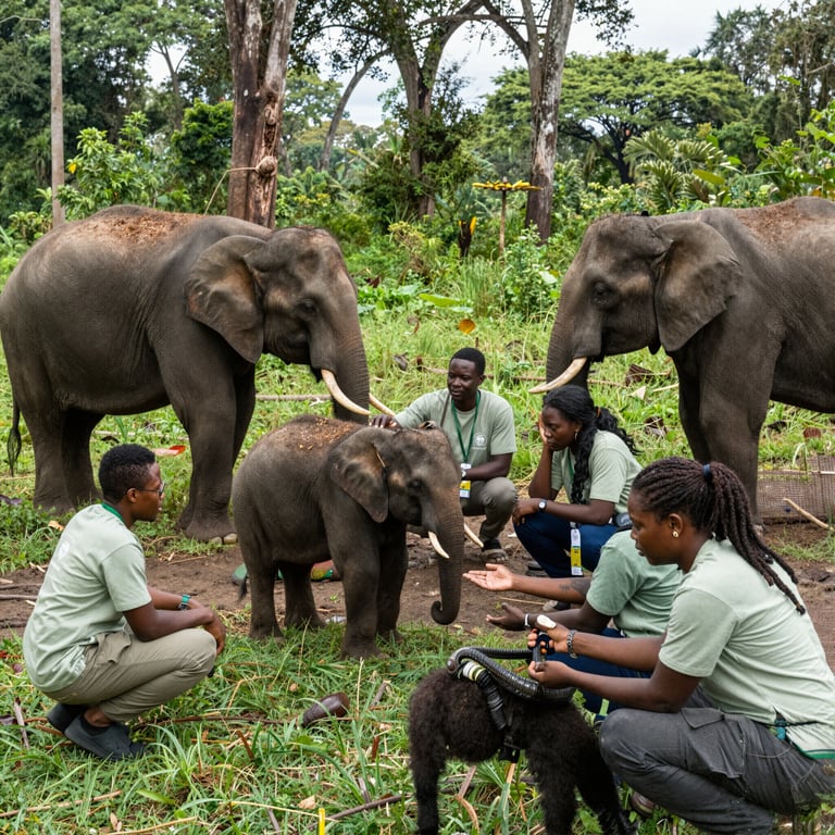 Sostegno Globale agli Elefanti: Progetti Volontari per una Protezione Efficace