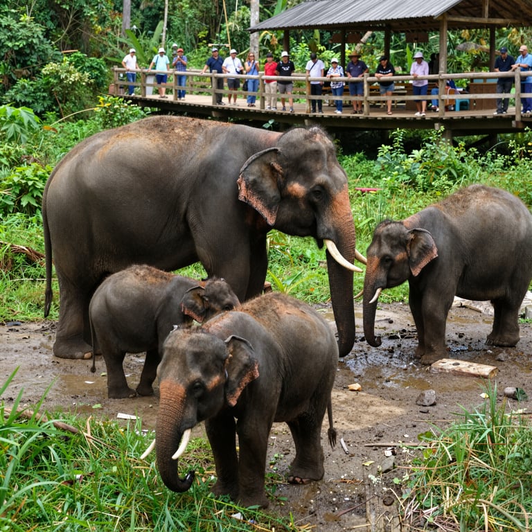 Turismo Sostenibile: Alleato Essenziale per la Salvaguardia degli Elefanti Asiatici