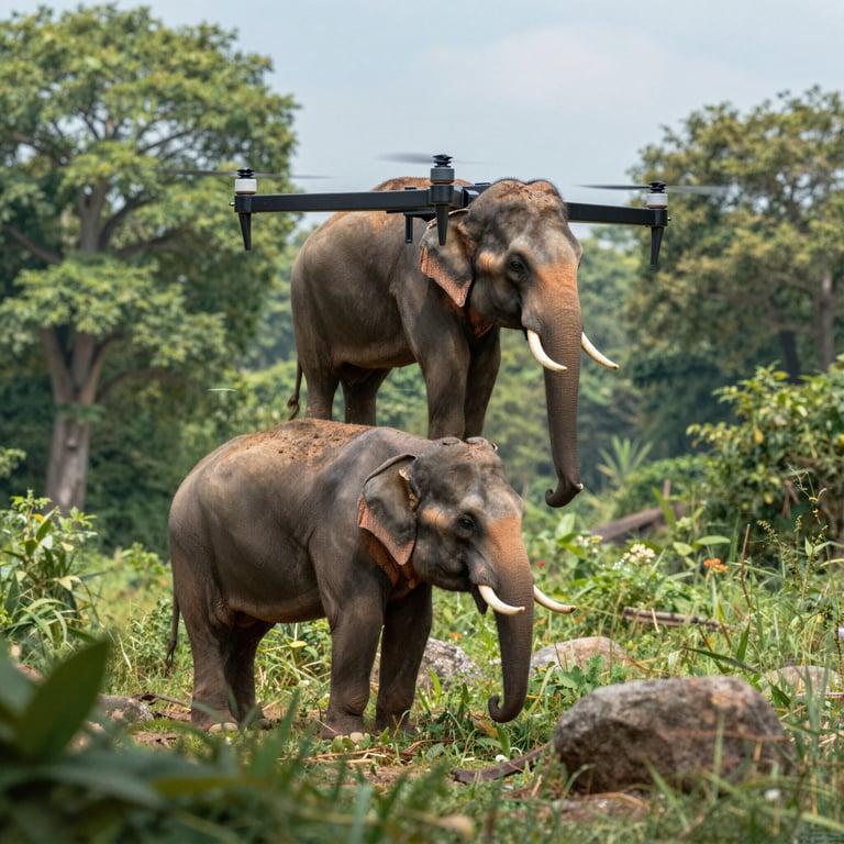 Tutele innovative per ammirare elefanti senza impatto sul loro ecosistema fragile