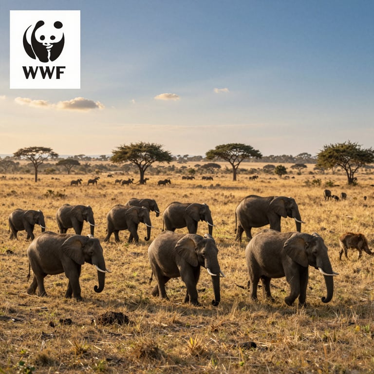 L'Impatto del WWF nella Protezione degli Elefanti e della Fauna Selvatica