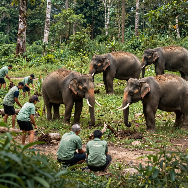 Azioni Concrete per Salvare gli Elefanti e il Loro Habitat Naturale