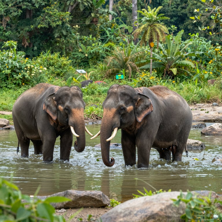 Iniziative per la Preservazione degli Habitat: Salvaguardia degli Elefanti in Ambienti Minacciati