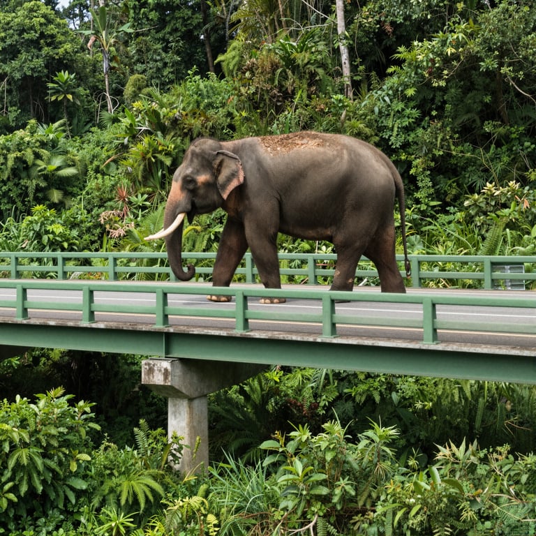 Infrastrutture Ecologiche per Favorire la Sopravvivenza degli Elefanti in Asia