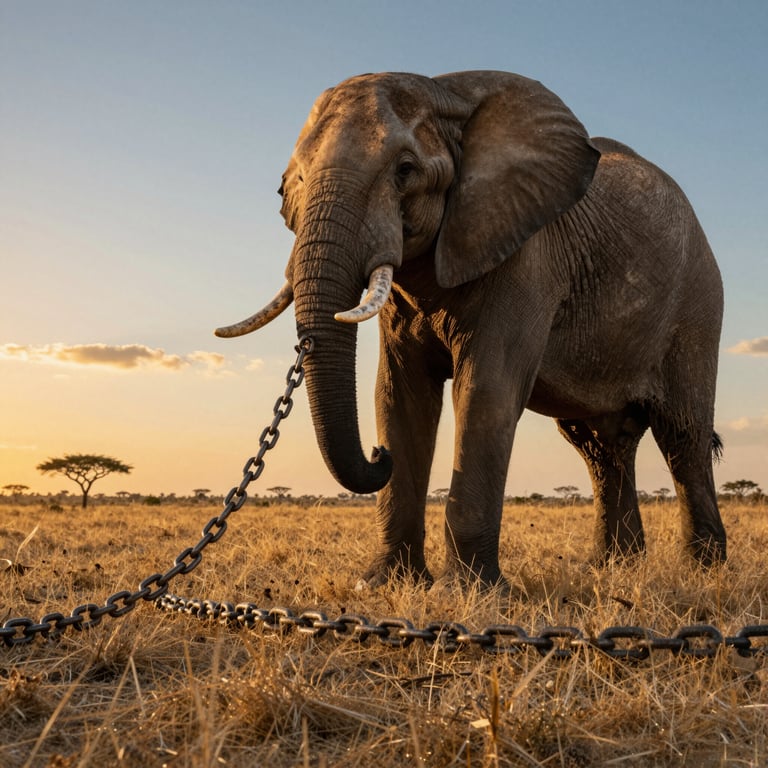 Libertà Naturale per gli Elefanti: Combattiamo la Cattività Inumana