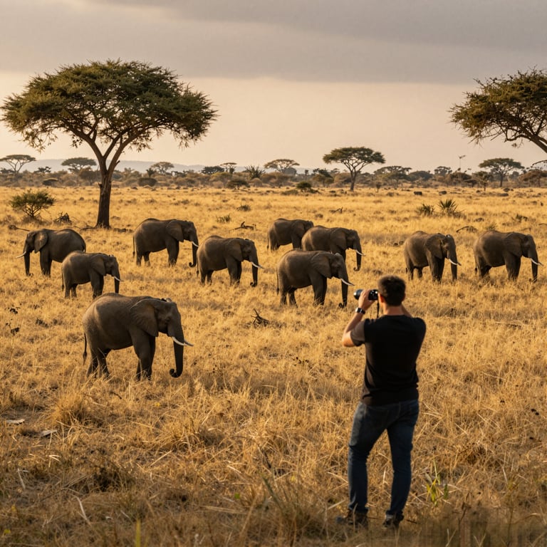 I Migliori Metodi per Avvistare Elefanti Senza Danneggiarli Né Disturbarli