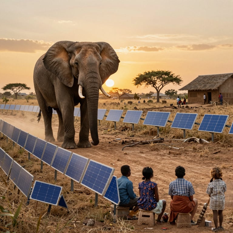 Soluzioni Innovative per Ridurre Conflitti tra Umani ed Elefanti e Garantire Sicurezza