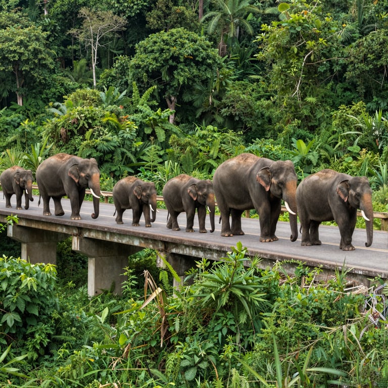 Sostegno a Infrastrutture Ecologiche per la Tutela degli Elefanti Asiatici