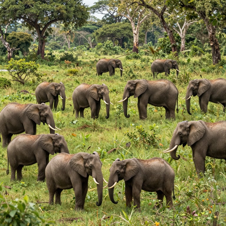 Preservare gli Habitat Elefantiaci: Impegni Globali per la Protezione della Fauna Selvatica