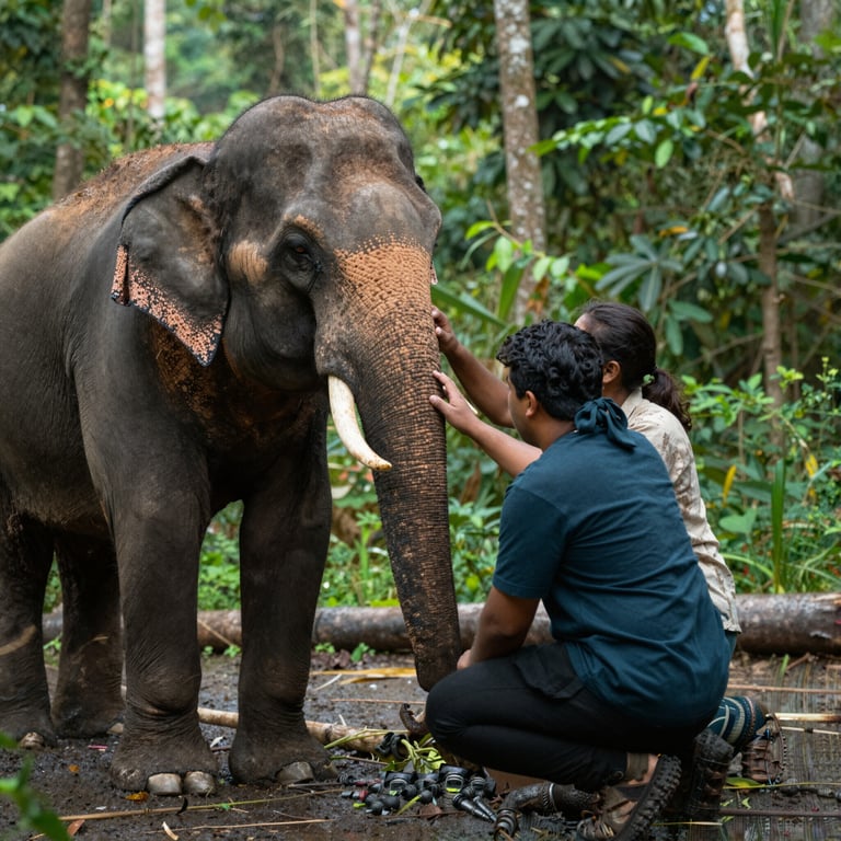 Salviamo gli Elefanti Asiatici: Missione di Cura in Thailandia