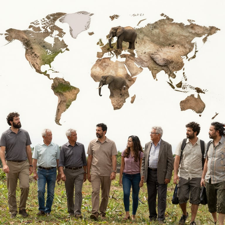 Iniziative Mondiali per Salvare le Popolazioni di Elefanti