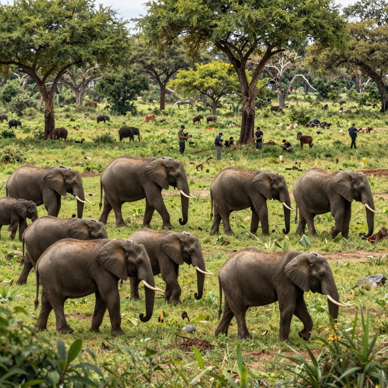 Salvare gli Elefanti dalla Minaccia: Iniziative Globali in Africa