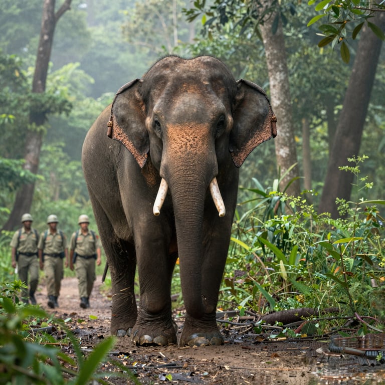 Proteggere le Specie in Via di Estinzione: Campagne contro il Caccia agli Elefanti