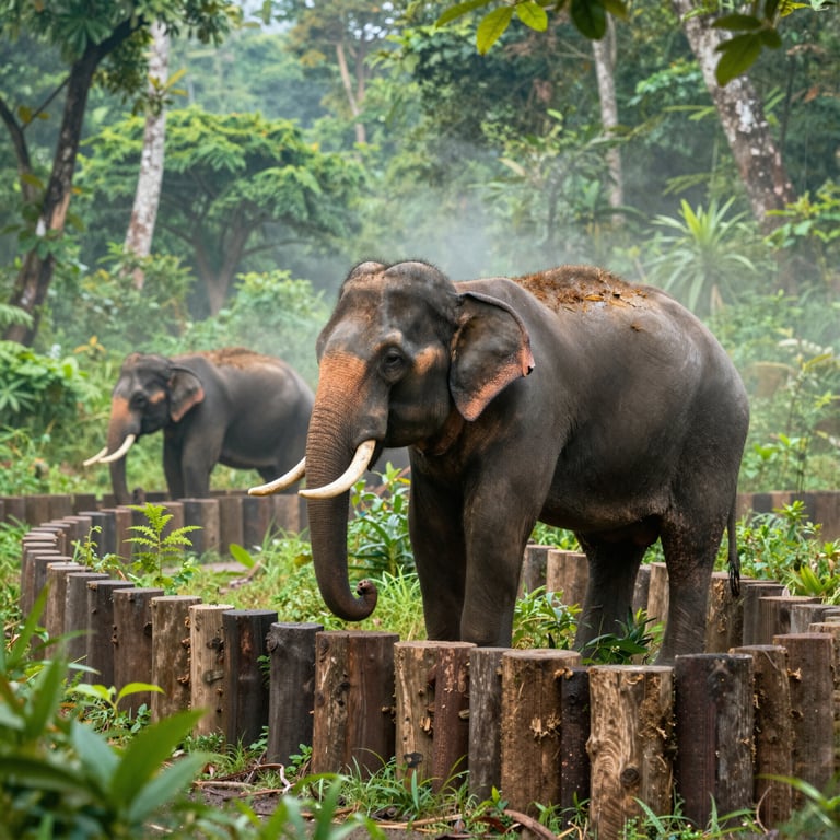 Indonesia Lancia Progetto da 74,6 Miliardi per Proteggere Elefanti da Specie Invasive