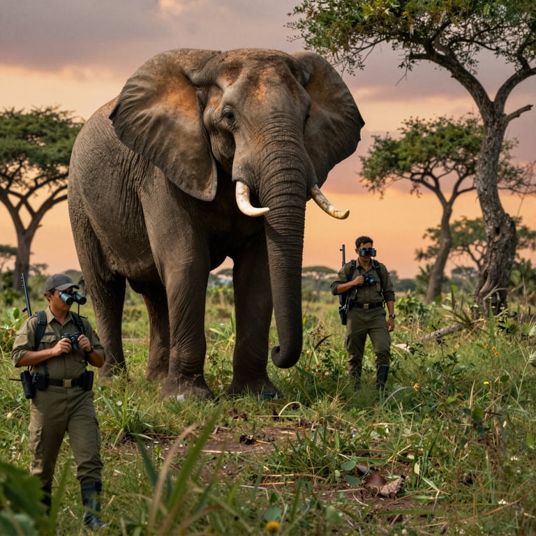 Sostieni la Lotta contro il Bracconaggio degli Elefanti Africani