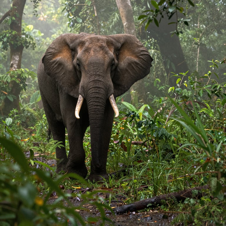Strategie Innovative per Salvare gli Elefanti di Foresta Africani dall'Estinzione