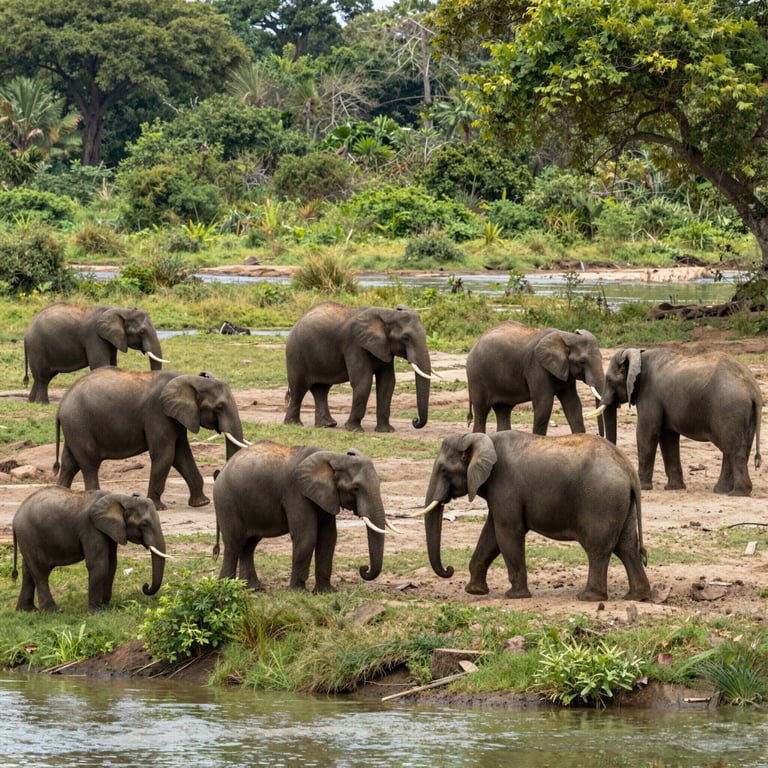 Libertà Appropriata alla Specie: Salvaguardia degli Elefanti nei Santuari Naturali