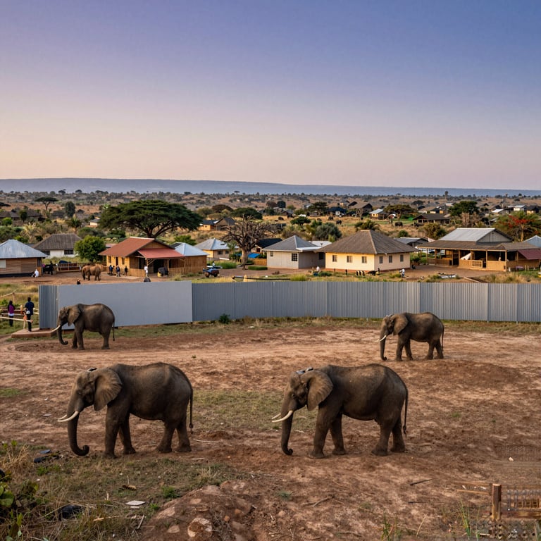 Soluzioni Innovative per Ridurre Conflitti Umani-Elefanti e Favorire Coesistenza Pacifica