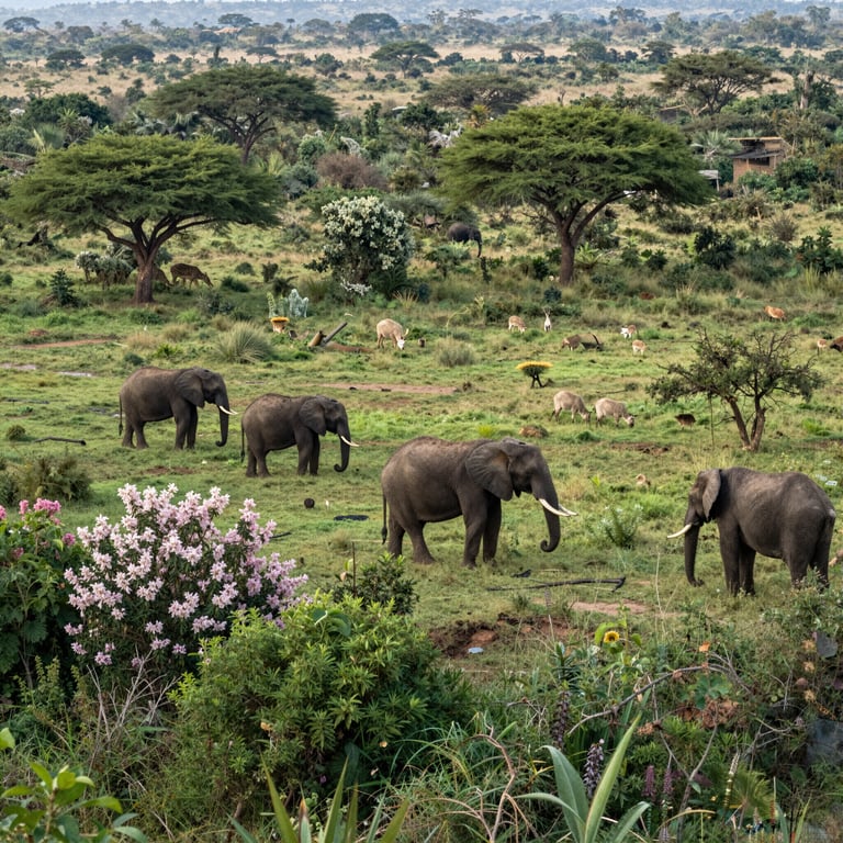 Elefanti Salvati in Africa Rimodellano Paesaggi, Favorendo Biodiversità e Rigenerazione