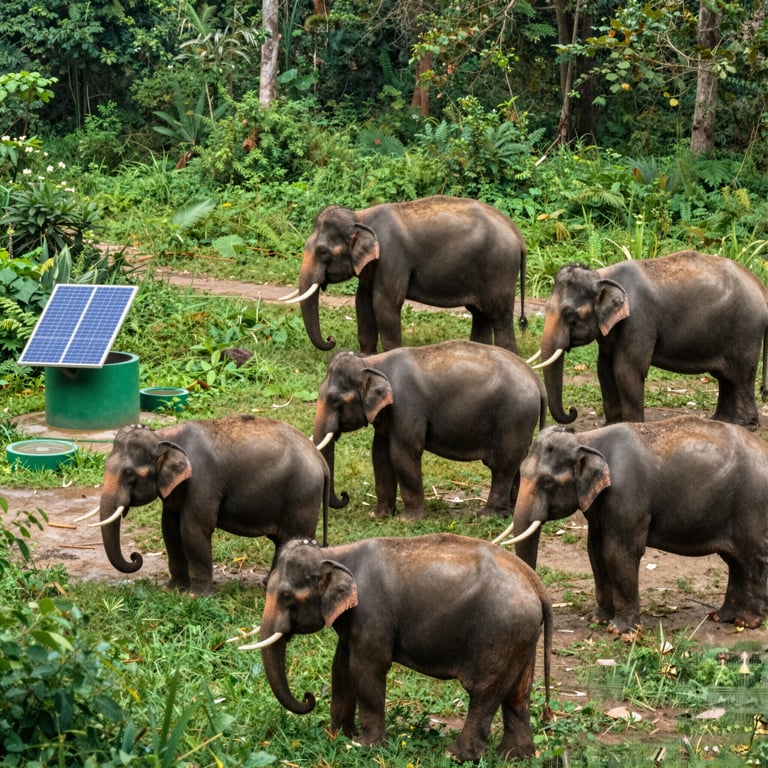 Sostegno a Progetti Verdi che Aiutano la Sopravvivenza degli Elefanti del Sud-Est