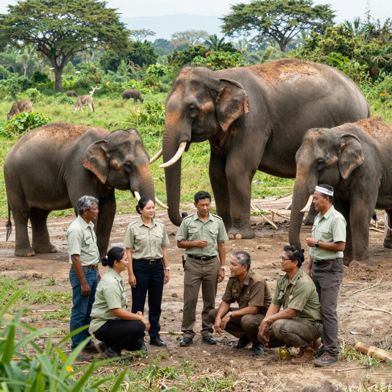 Iniziative Filantropiche per Proteggere la Fauna Selvatica Elefantina