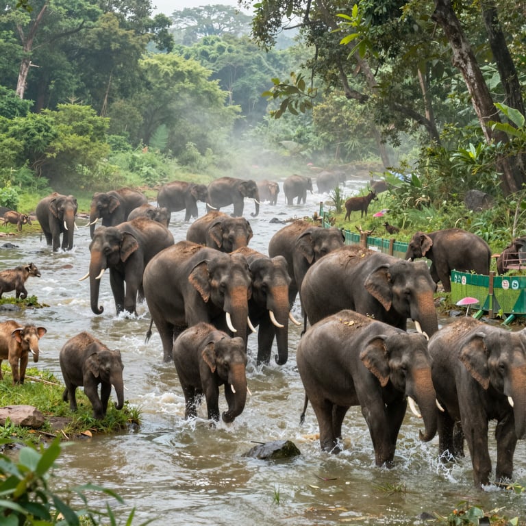 Iniziative Globali per Difendere gli Elefanti in Ambienti Pericolosi