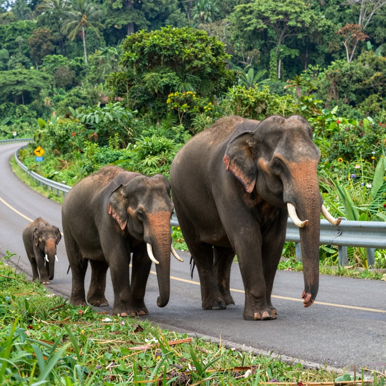 Infrastrutture Sostenibili per Salvare gli Elefanti Asiatici dal Declino