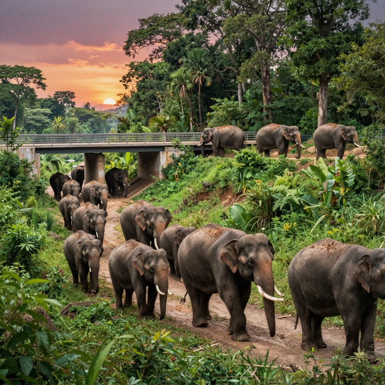 Promuovere Infrastrutture Amiche della Fauna per Proteggere gli Elefanti Asiatici nel 2026