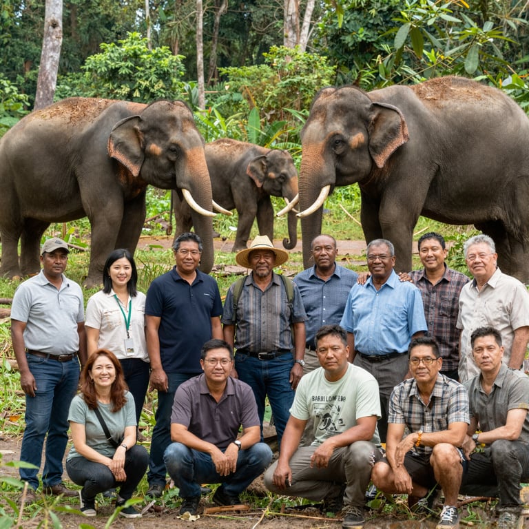 Preservare gli Habitat Naturali: Impegni Globali per la Tutela degli Elefanti Selvatici