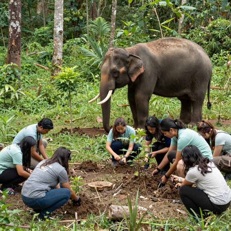 Iniziative Pratiche per Salvare gli Elefanti e il Loro Habitat