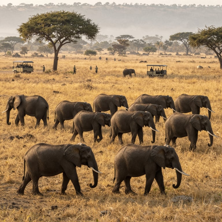 Sforzi Globali per la Conservazione degli Elefanti: Proteggere i Giganti Selvaggi dal Bracconaggio