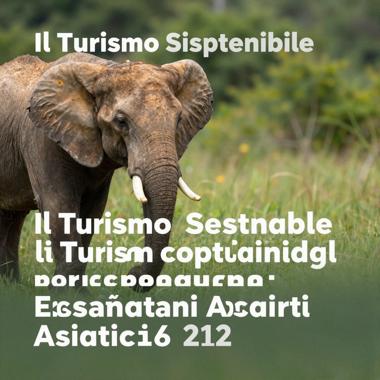 Il Turismo Sostenibile per la Salvaguardia degli Elefanti Asiatici nel 2026