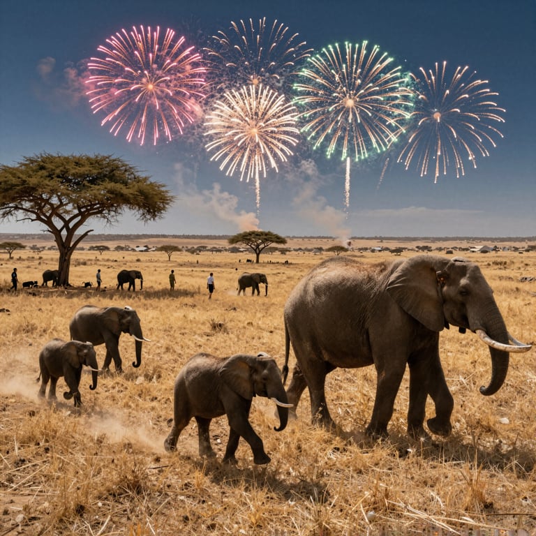 Come i botti salvano la vita degli elefanti braccati in Tanzania selvaggia