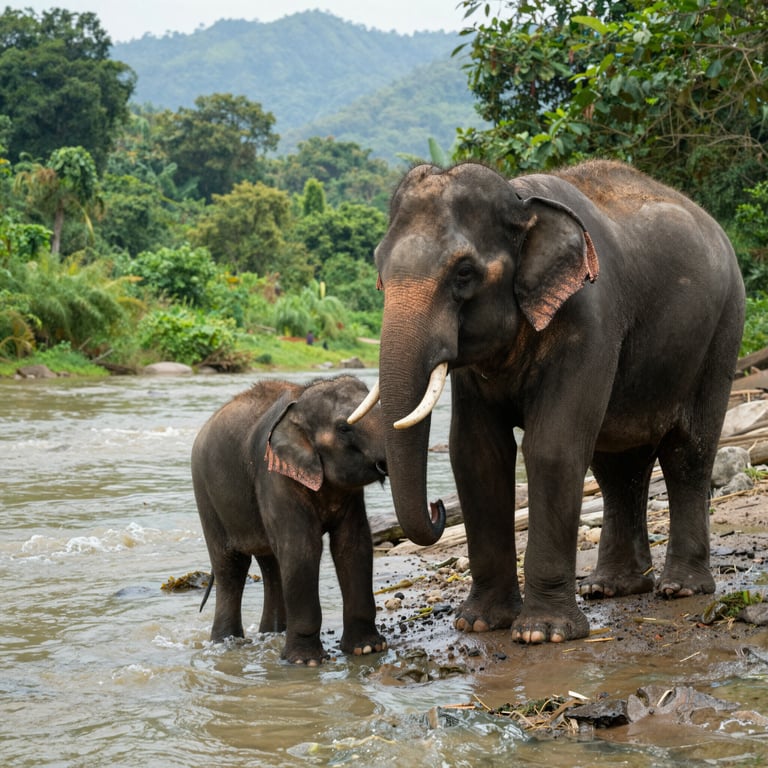 Organizzazione Thailandese Dedica Cura e Salvataggio agli Elefanti Asiatici nel 2026