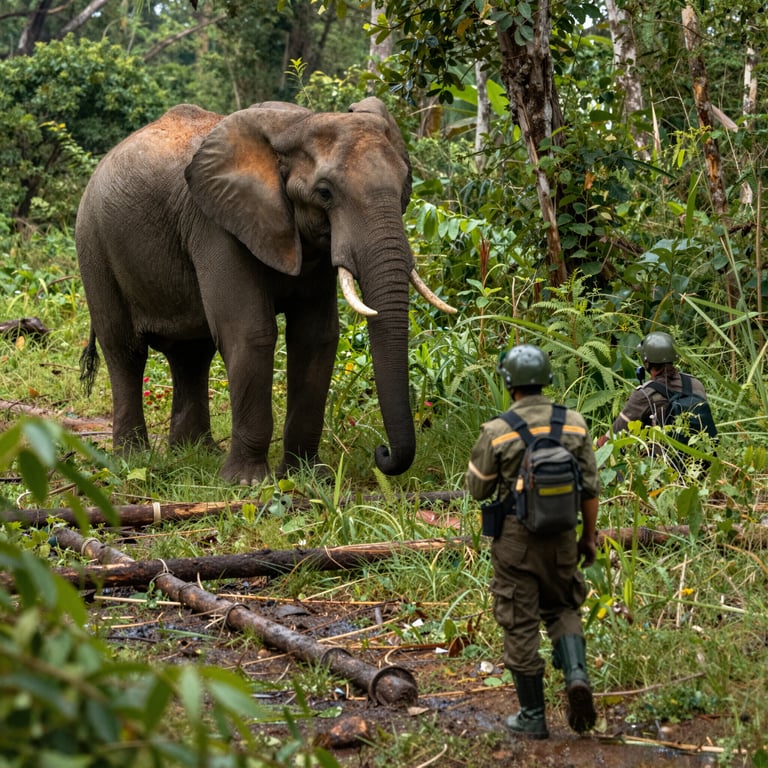Sfide e Soluzioni nella Conservazione degli Elefanti Forestali del Continente Nero