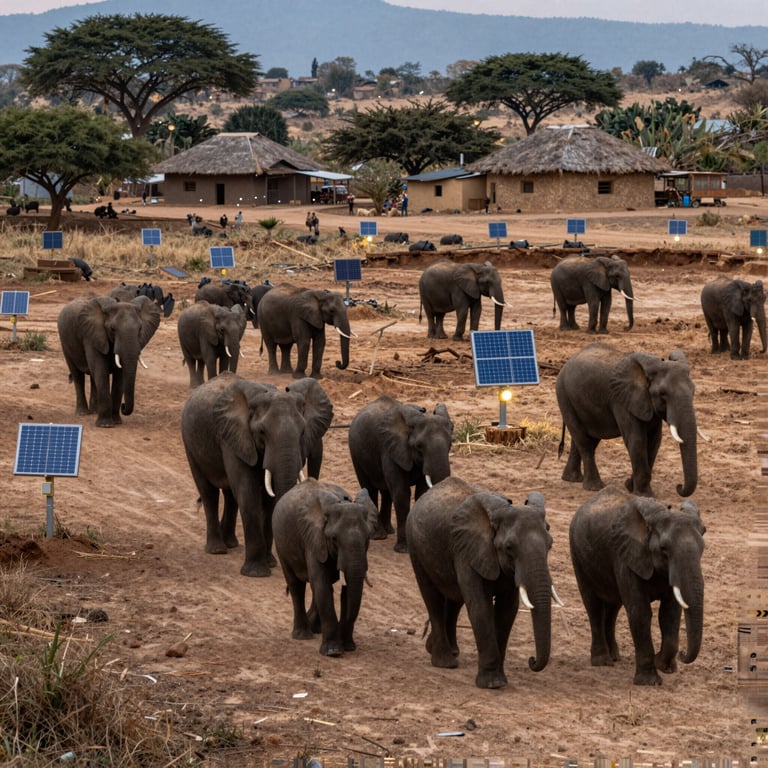 Soluzioni innovative contro i conflitti umani-elefanti per una coesistenza sicura