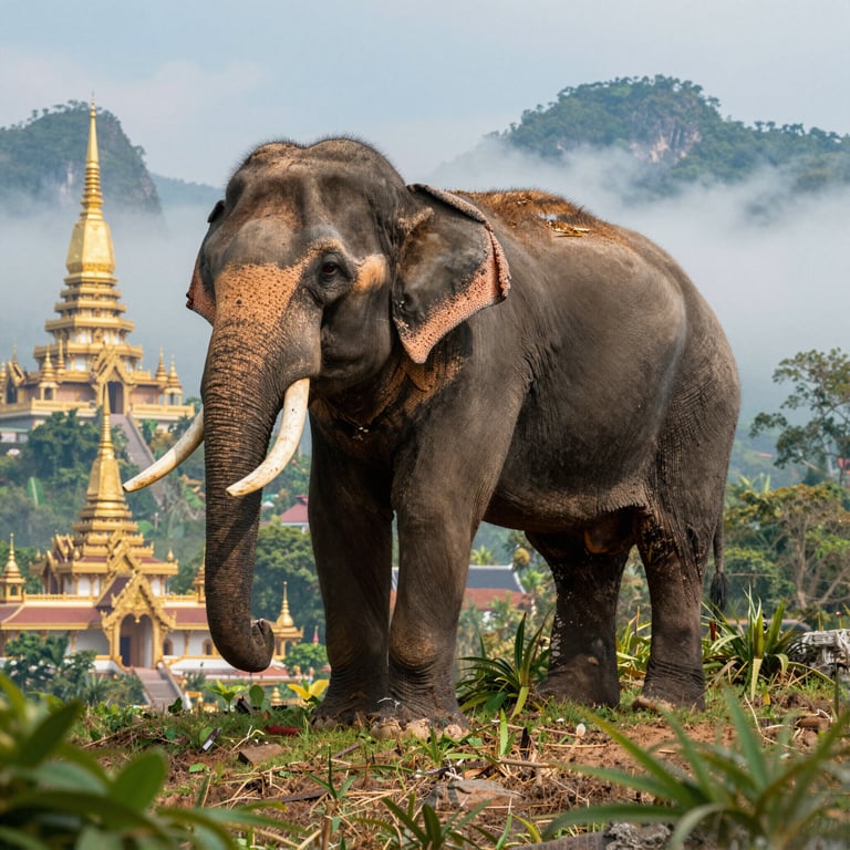 Thailandia, Elefanti Catturati Ancora Soffrono: Nuovo Studio Porta Segnali Incoraggianti per il Futuro