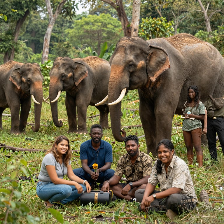 Iniziative Mondiali per Salvare le Popolazioni di Elefanti in Declino