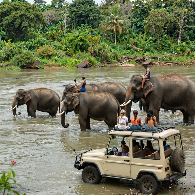 Sostieni la Protezione degli Elefanti Attraverso Donazioni e Tour Ecologici
