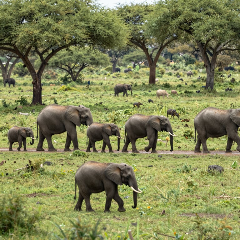Proteggere gli Habitat degli Elefanti: Iniziative per la Salvaguardia della Fauna Selvatica