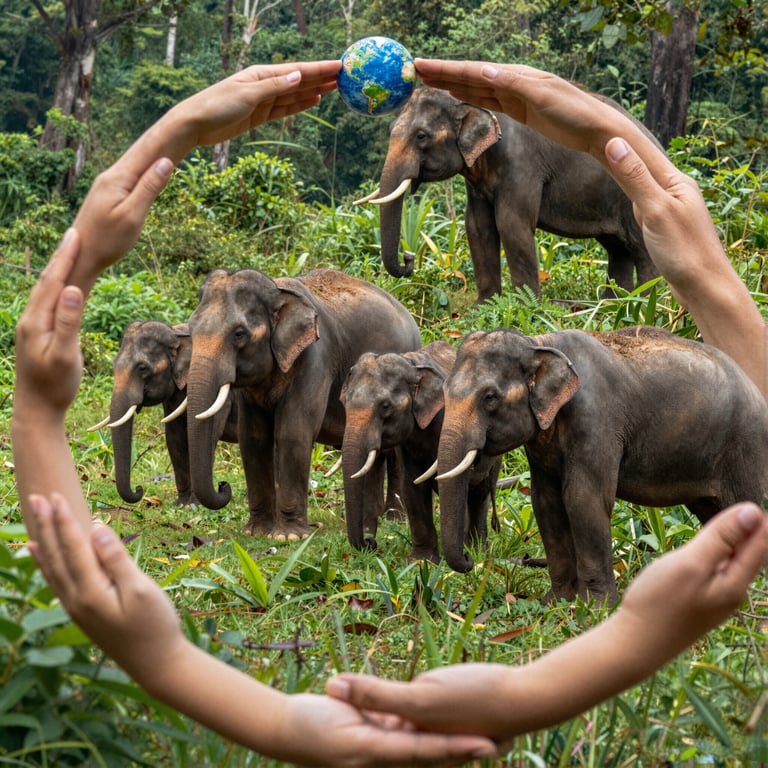 Proteggere gli Elefanti dal Bracconaggio: Iniziative Globali per Preservare Habitat e Salvare Specie in Pericolo
