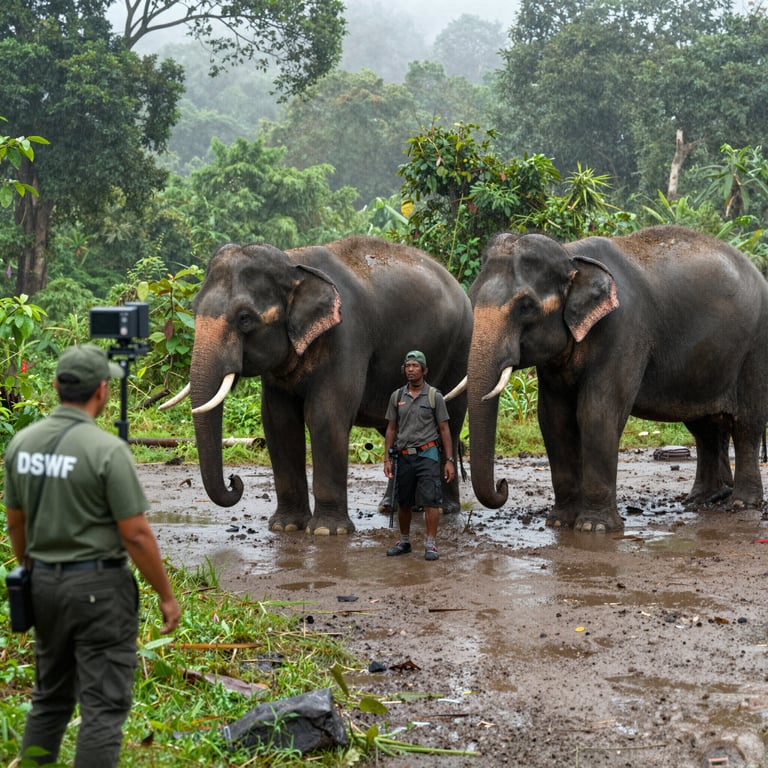 Protezione degli Elefanti: L'Impegno di DSWF contro le Minacce Moderne