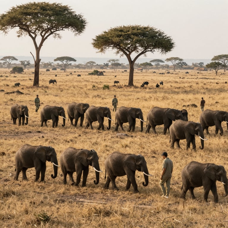 Iniziative Globali per Proteggere gli Elefanti dal Bracconaggio