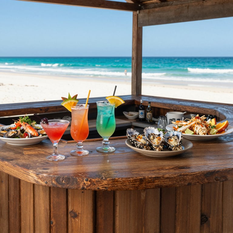 12 Rocks Beach Bar: Australia's Top Beach Club for Signature Cocktails and Fresh Coastal Seafood