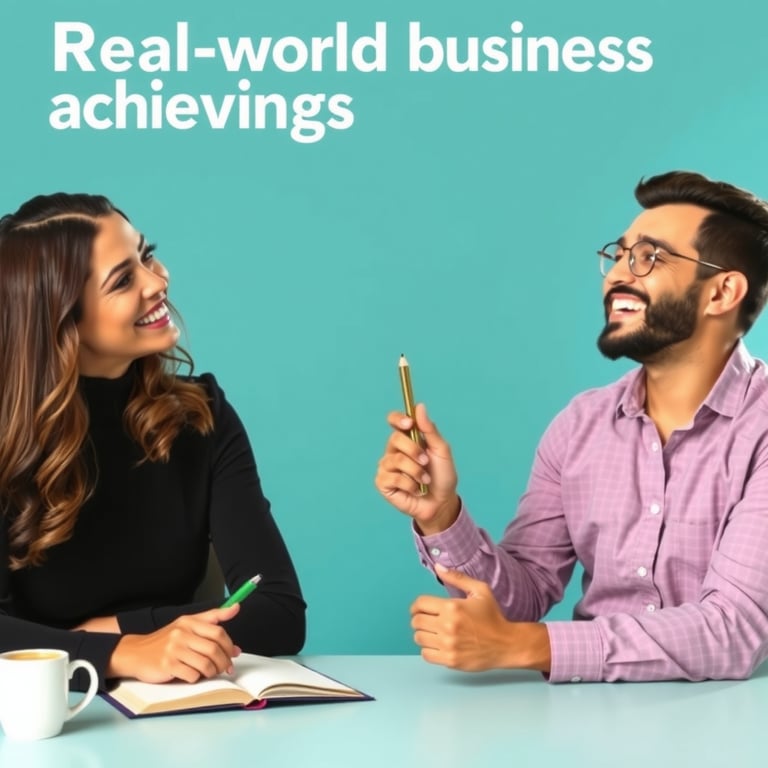 Real-world business achievements