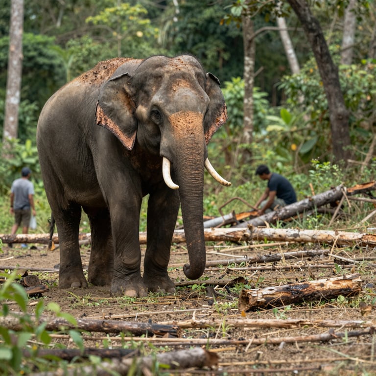 Notizie Urgenti sulla Protezione della Fauna Elefanti da Minacce Ambientali e Caccia Illegale