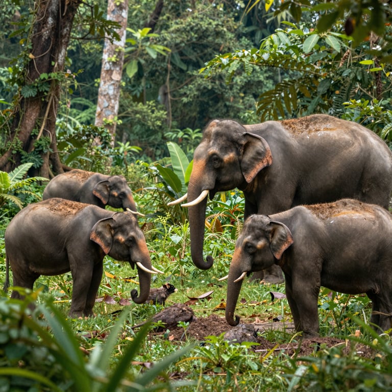 Preservare gli Habitat Elefantini: Sforzi Globali per la Salvaguardia della Fauna Selvatica